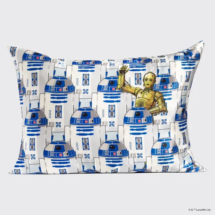 Star Wars & Kitsch Satin Pillowcase in R2-D2 & C-3PO – alternate view 5
