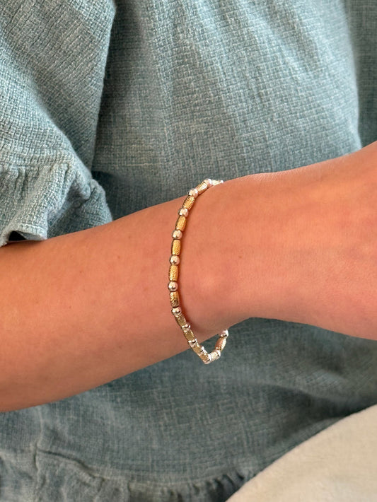 Mixed Metal Bracelet