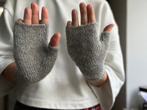 Stockinette Mitts Kit