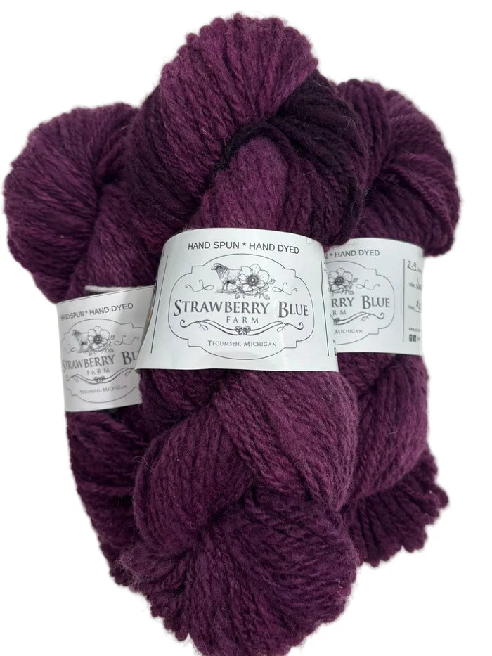 Strawberry Blue Farm Handspun