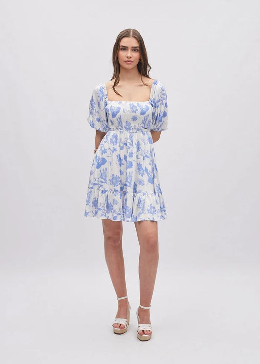 Sunny Dress Blue Daisy