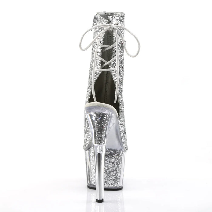 Tacones Pleaser ADORE-1018G Plata Purpurina