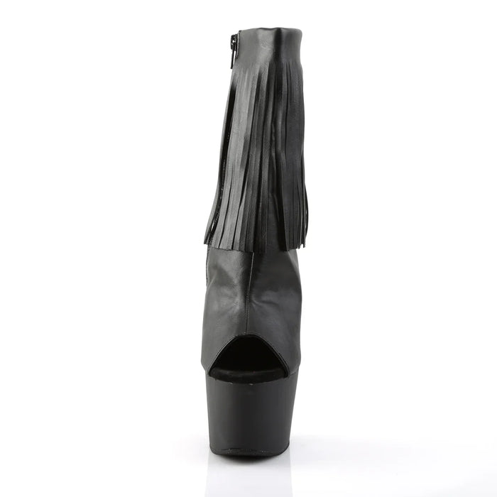 Tacones Pleaser ADORE-1019 Negro Piel Sintética