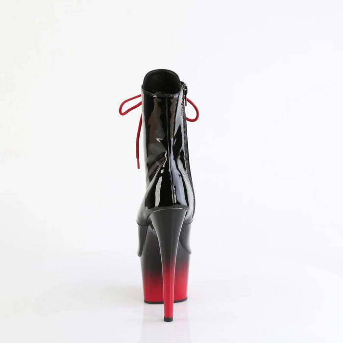 Tacones Pleaser ADORE-1021BR-H Negro Charol Rojo