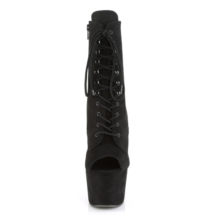 Tacones Pleaser ADORE-1021FS Negro Faux Suede
