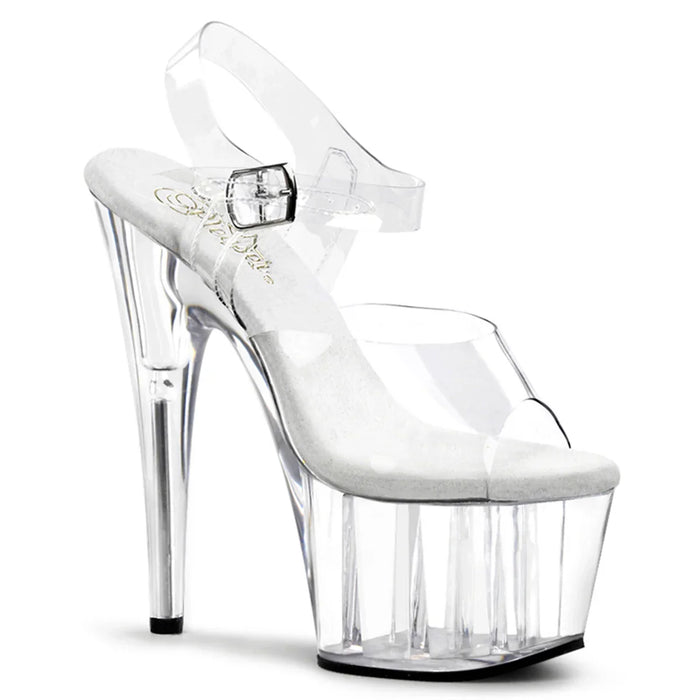Tacones Pleaser ADORE-708 Transparente