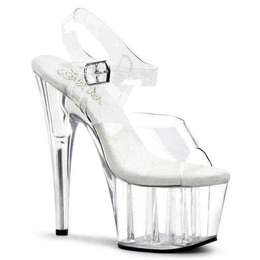Tacones Pleaser ADORE-708 Transparente