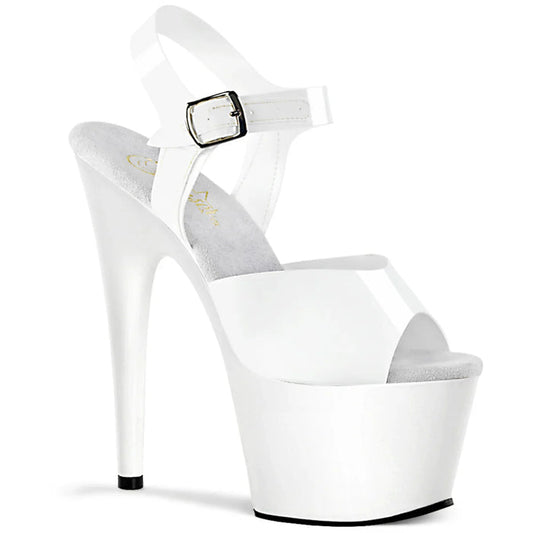 Tacones Pleaser ADORE-708N Blanco (jelly Like)