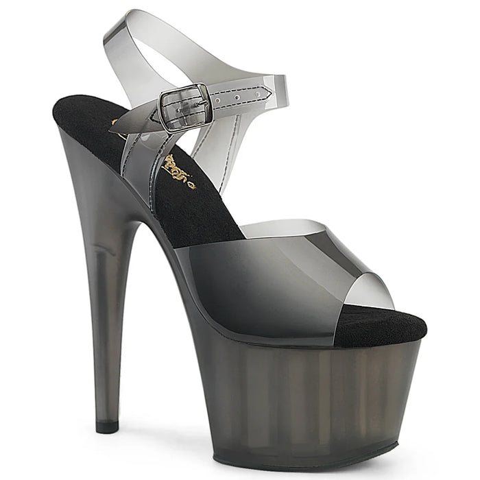 Tacones Pleaser ADORE-708N-T Negro Gradient Ahumado