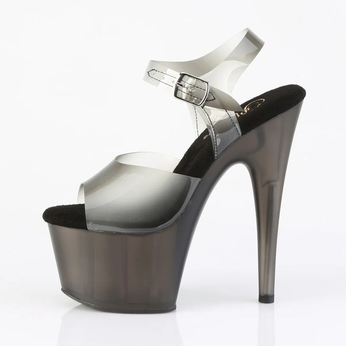Tacones Pleaser ADORE-708N-T Negro Gradient Ahumado