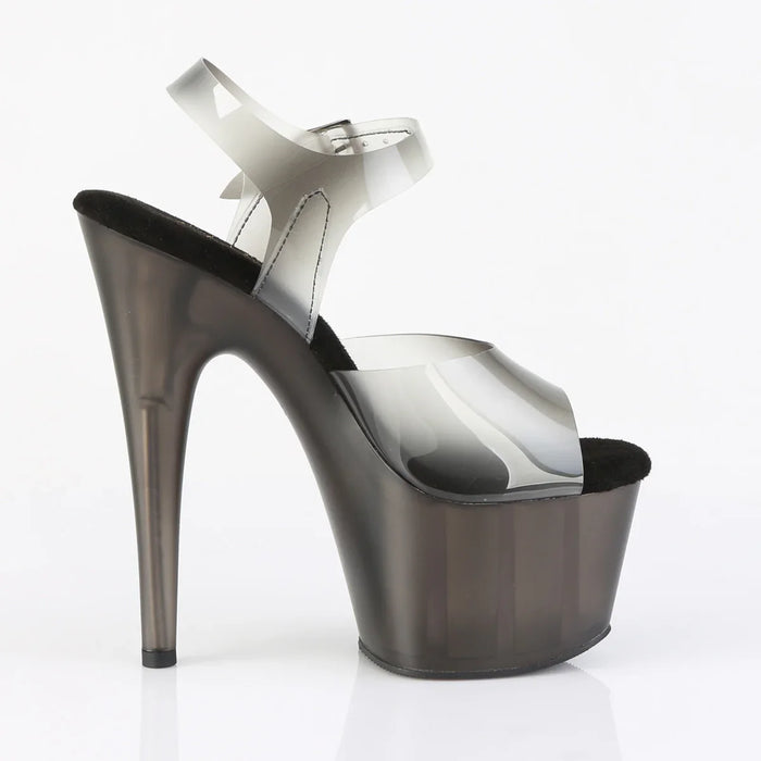 Tacones Pleaser ADORE-708N-T Negro Gradient Ahumado