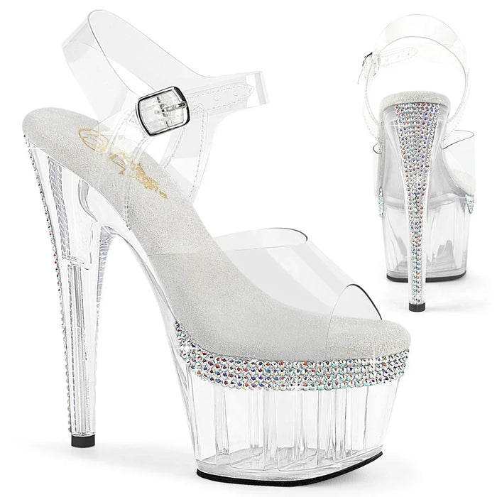 Tacones Pleaser ADORE-708PHRS Transparente
