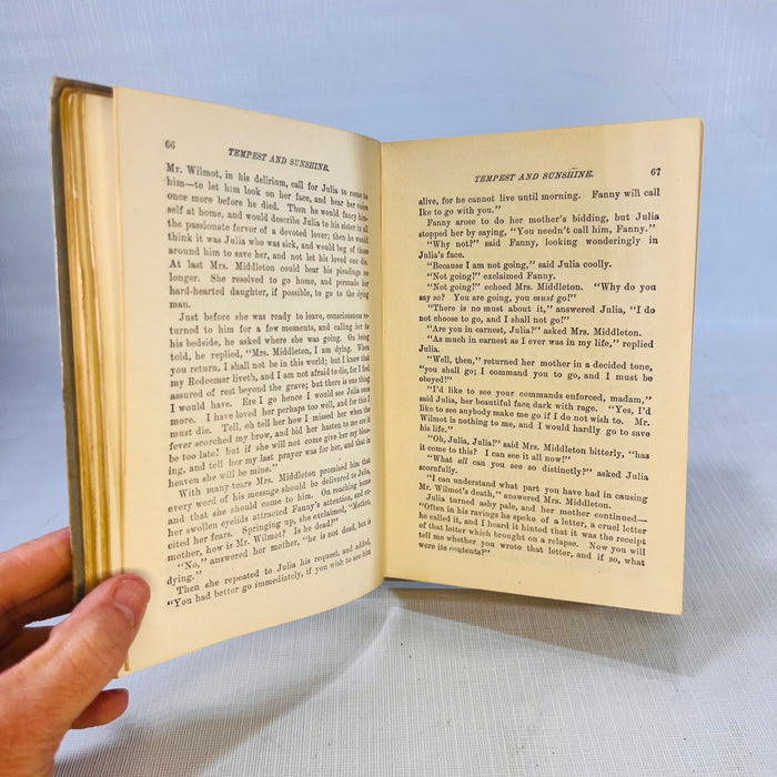 Tempest and Sunshine or Life in Kentucky by Mrs. Mary J. Holmes The Federal Book Company