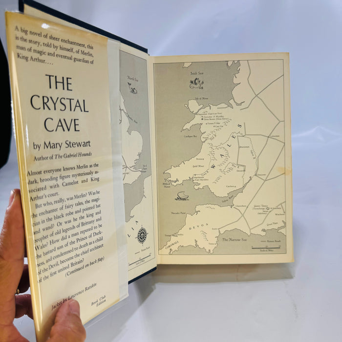 The Crystal Cave by Mary Stewart  1970 William Morrow and Company