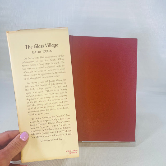 The Glass Village by Ellery Queen 1954 Little Brown and Company