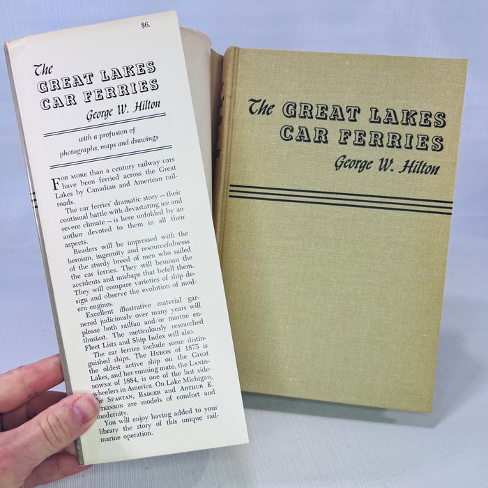 The Great Lake Car Ferries by George W. Hilton 1962 Howell-North