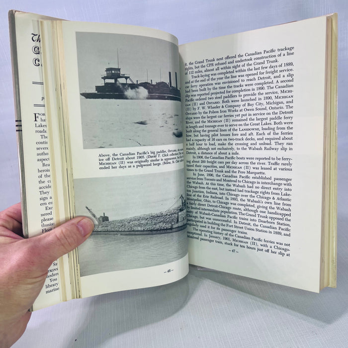 The Great Lake Car Ferries by George W. Hilton 1962 Howell-North
