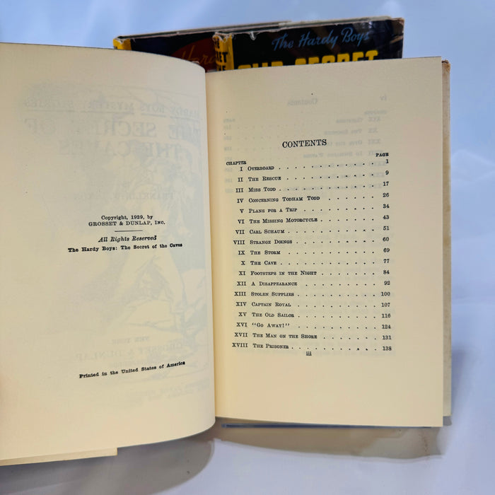 The Hardy Boys The Secret of the Old Mill 1927 The Secret of the Caves 1929 The Twisted Claw 1939 by F.W. Dixon Grosset and Dunlap