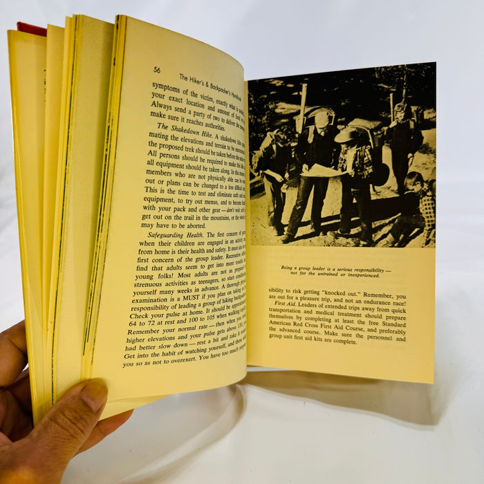 The Hiker's & Backpackers Handbook by W. K Merrill 1971 Winchester Press