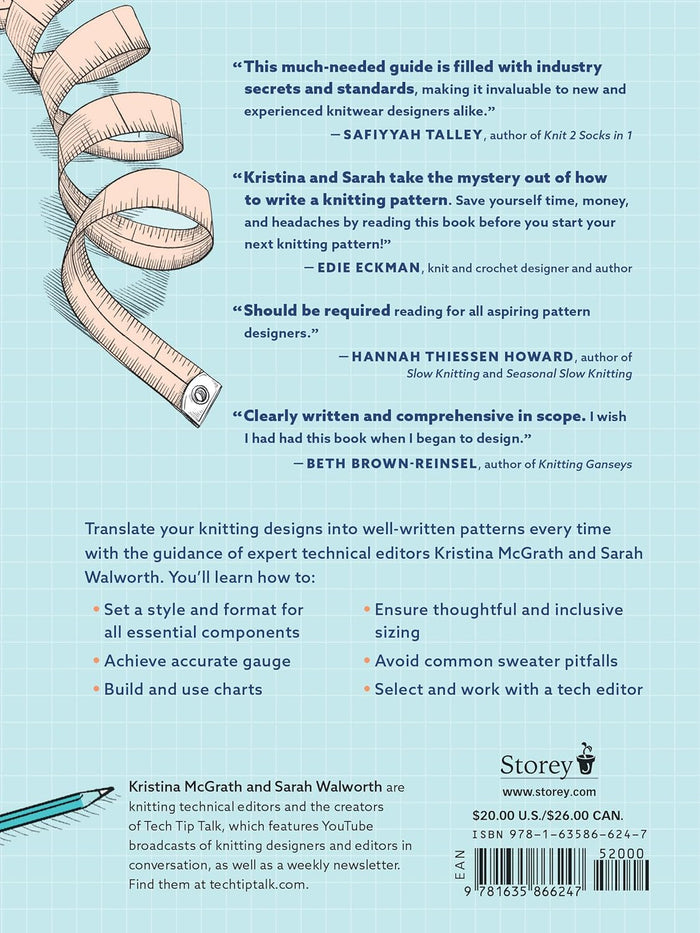 "The Knitting Pattern Writing Handbook" by Kristina McGrath and Sarah Walworth