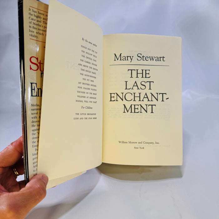 The Last Enchantment by Mary Stewart 1979 William Morrow and Company