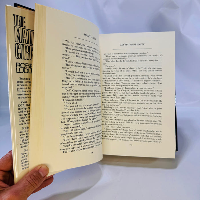 The Matarese Circle by Robert Ludlum First Edition 1979 Richard Marek