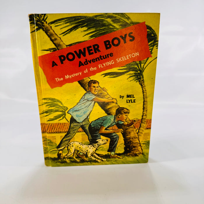 The Mystery of the Flying Skeleton by Mel Lyle 1964 A Power Boys Adventure Vintage Book