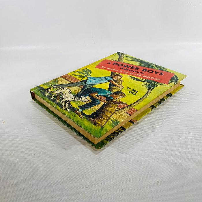 The Mystery of the Flying Skeleton by Mel Lyle 1964 A Power Boys Adventure Vintage Book