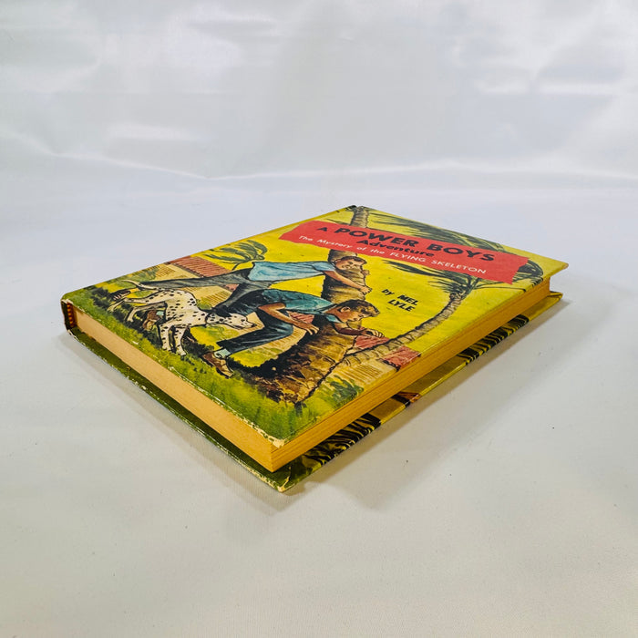 The Mystery of the Flying Skeleton by Mel Lyle 1964 A Power Boys Adventure Vintage Book