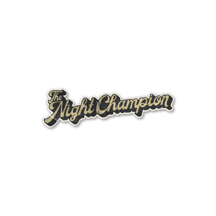 "The Night Champion" Sticker