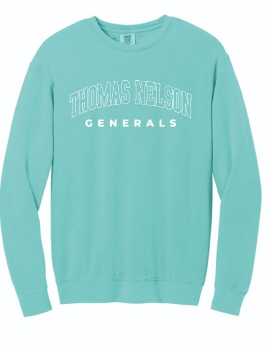 Thomas Nelson Generals Colorful Crewneck