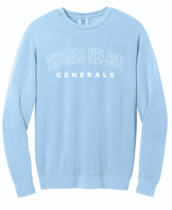 Thomas Nelson Generals Colorful Crewneck