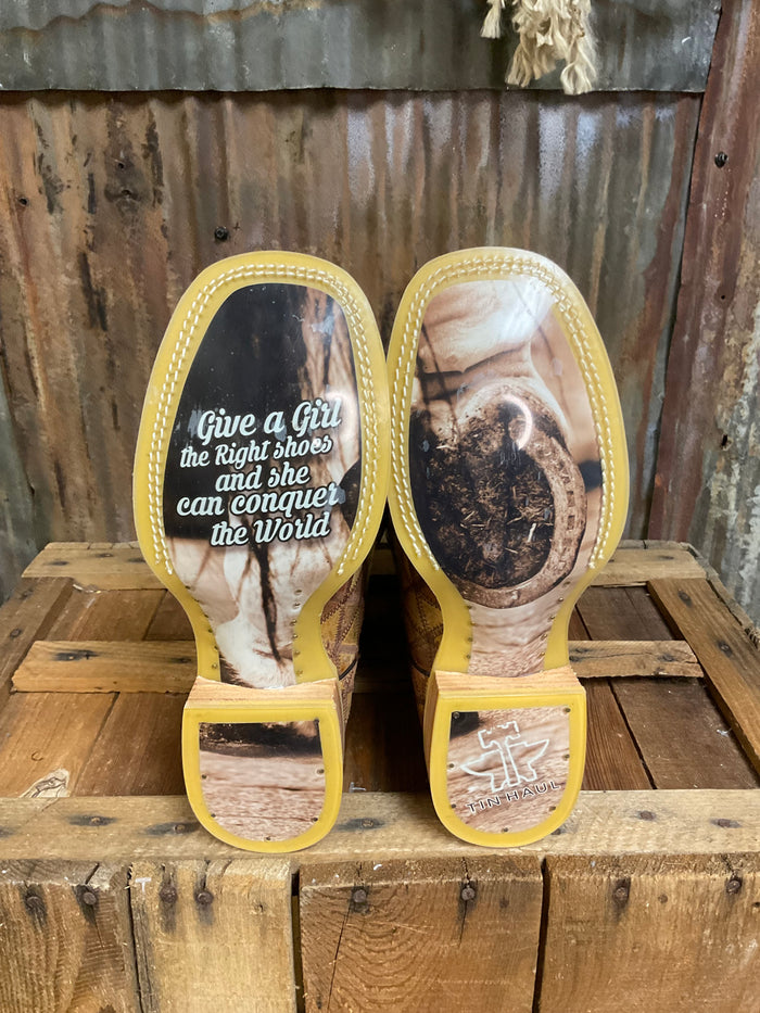 Tin Haul Don't Be Square Western Boot