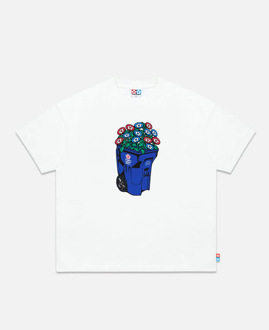 Trash Can T-Shirt (White)