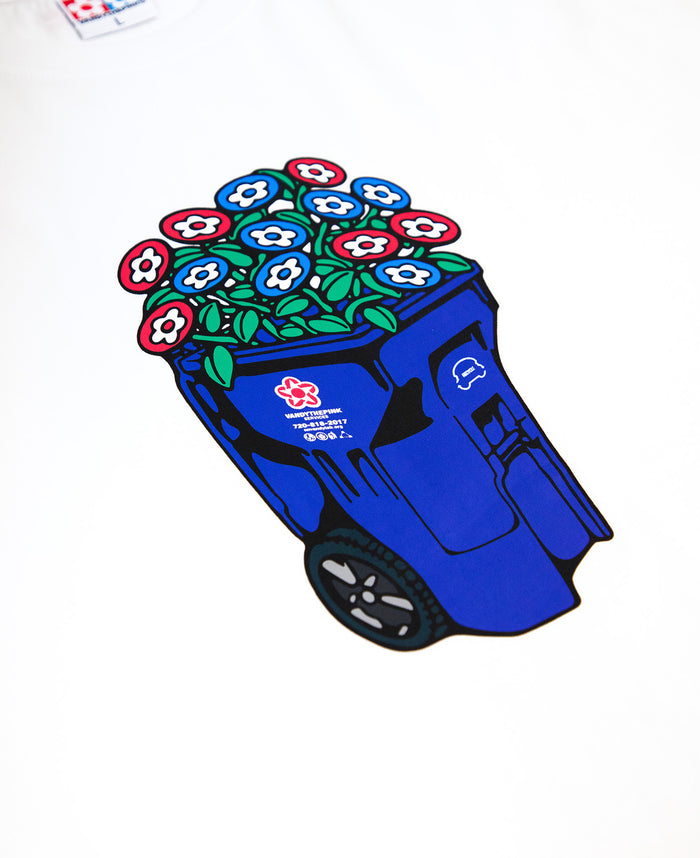 Trash Can T-Shirt (White)