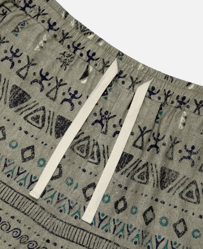 Tribal Shorts (Beige)