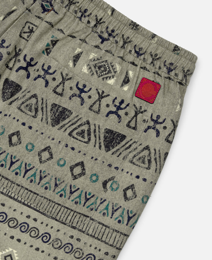 Tribal Shorts (Beige)