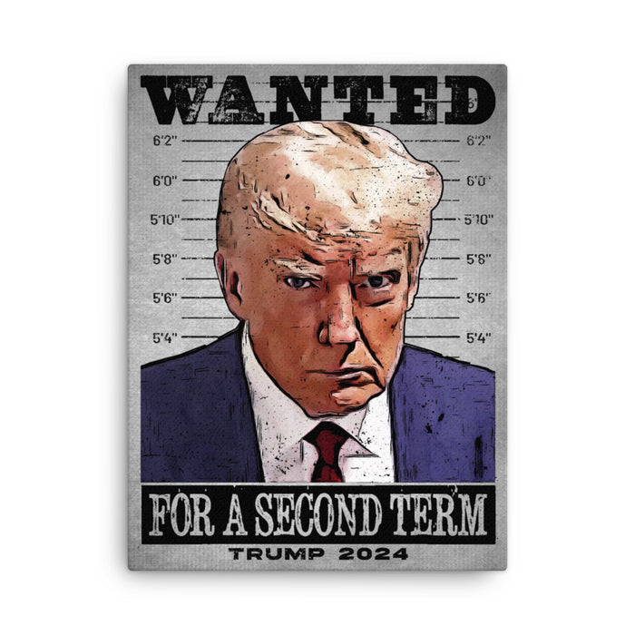 Trump: Wanted Canvas