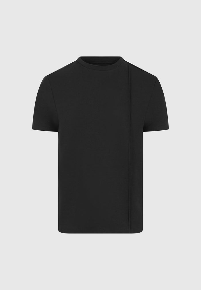 ts002-regular-fit-cotton-t-shirt-with-pintuck-black