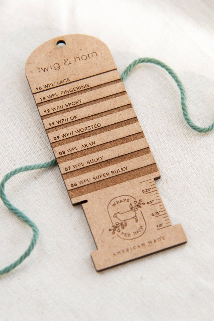 Twig & Horn Wraps per Inch Tool