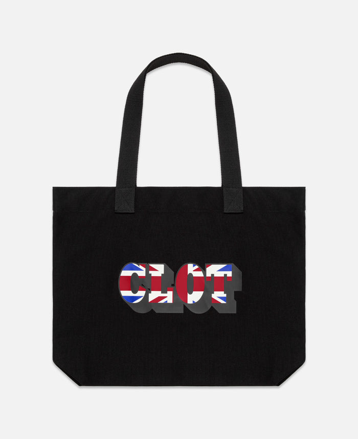 Union Flag Tote Bag (Black)