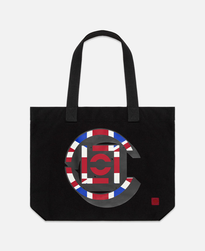 Union Flag Tote Bag (Black)