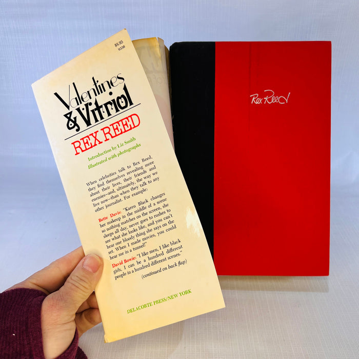 Valentines & Vitriol by Rex Reed 1997 Delacorte Press