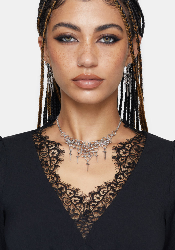 Vanthrax Chainmail Sword Choker