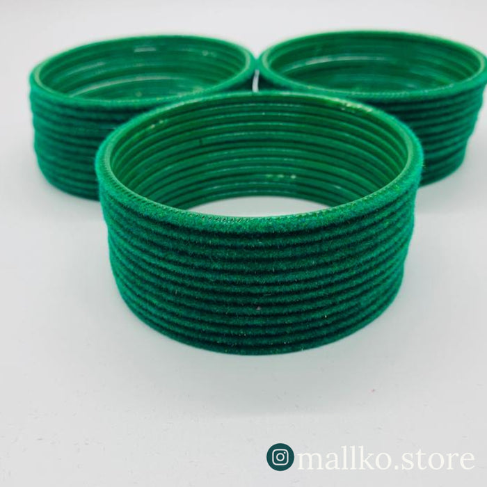 Velvet green chura