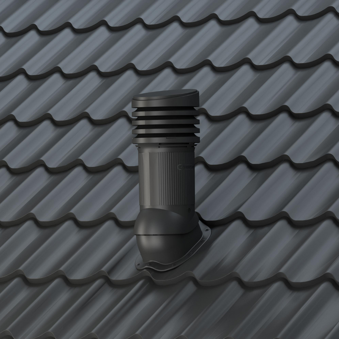 Ventilatsiooni läbiviik PERFEKTA EVO E 125mm, soojustatud