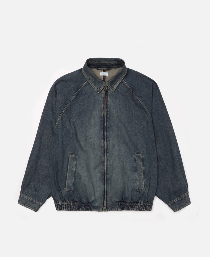 Vintage Dyed Selvedge Denim City Utility Jacket (Indigo)