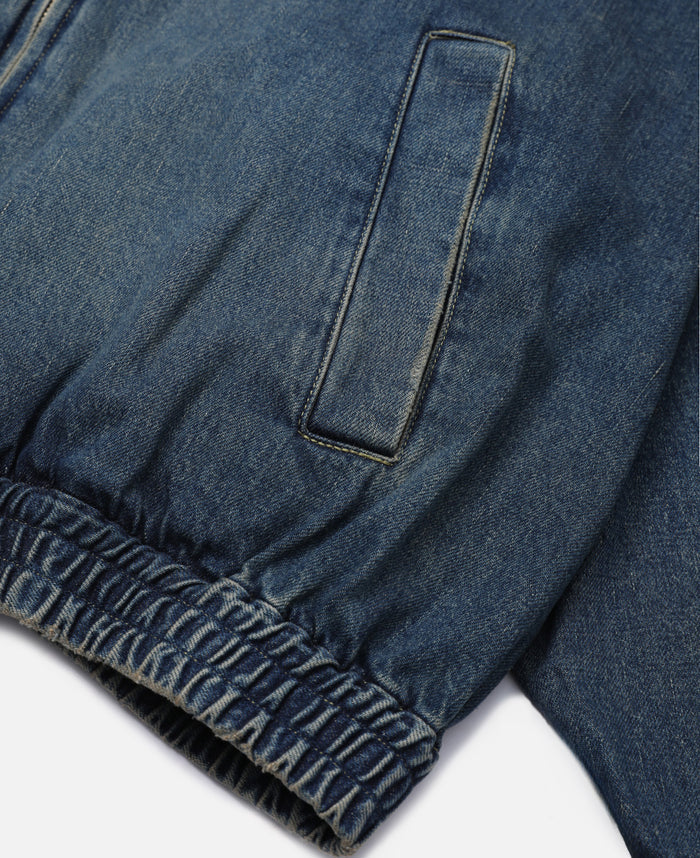 Vintage Dyed Selvedge Denim City Utility Jacket (Indigo)