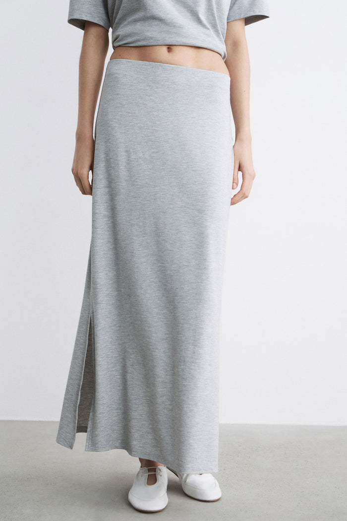 LIGHT GREY MELANGE