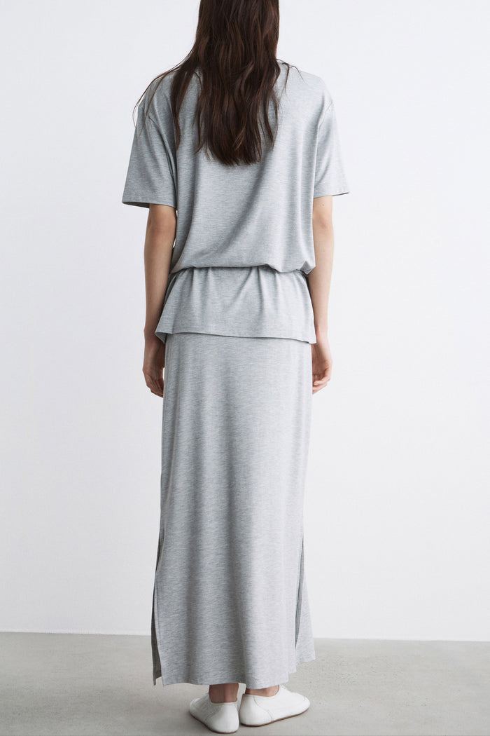 LIGHT GREY MELANGE